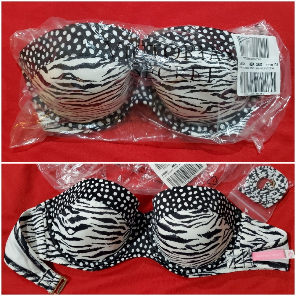 Brand New!! VS Swim Flirty Bandeau Top